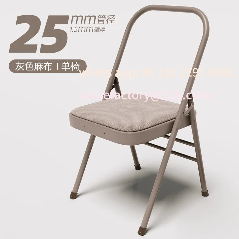 Chaise de Yoga Pliable Multifonction - Support Lombaire et Étirements