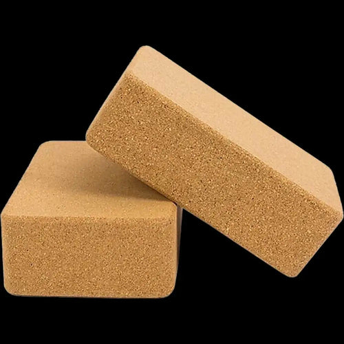 Lot de 2 Blocs de Yoga en Liège Écologique - Accessoires Yoga Bio