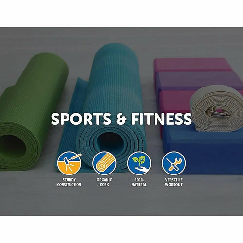 Lot de 2 Blocs de Yoga en Liège Écologique - Accessoires Yoga Bio