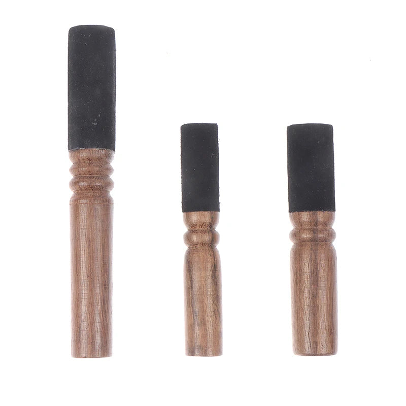 Maillet Tibétain Artisanal en Cuir - Bâton pour Bol Chantant