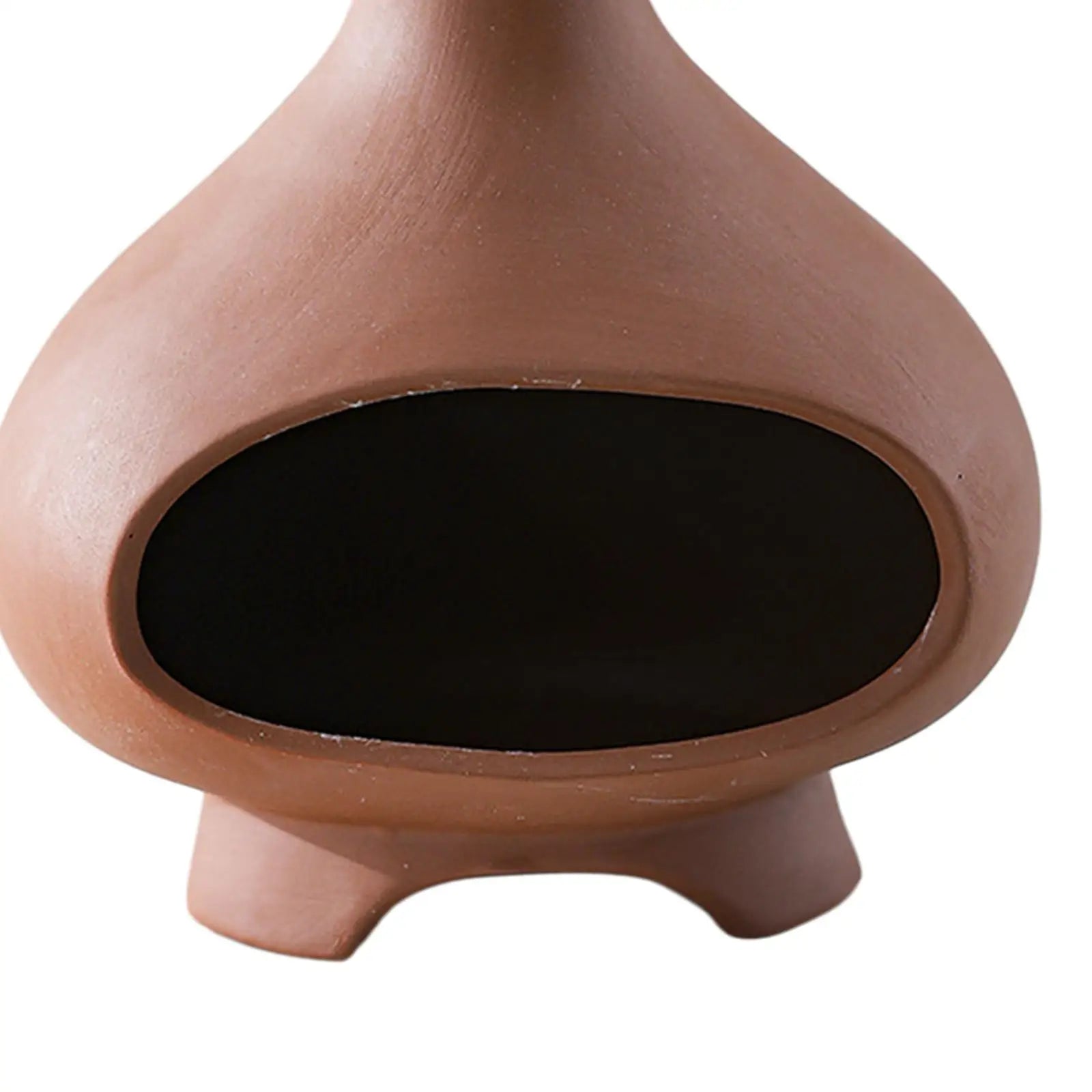 Brûleur de Sauge en Céramique - Porte-Encens Artisanal pour Méditation