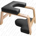 Tabouret d'Inversion Yoga en Bois Massif - Chaise Assistée Multifonction
