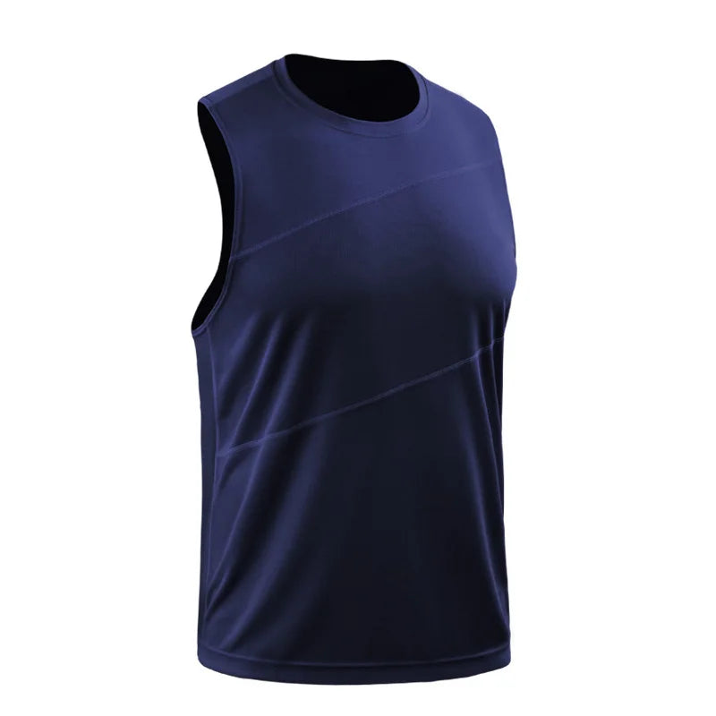 Adult Men Women Running Outdoor Shirts Tight Gym Tank Top Fitness Sleeveless T-shirts Sport Exercise Basketball Vest Clothes V54