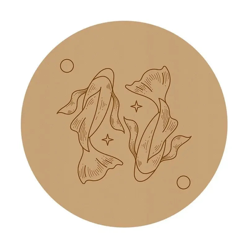 Tapis de Méditation en Liège et Caoutchouc Naturel - Coussin Épais Circulaire