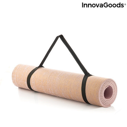 Tapis de Yoga en Jute Naturel Jumat - Écologique et Antidérapant