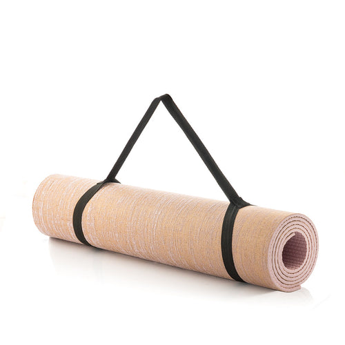 Tapis de Yoga en Jute Naturel Jumat - Écologique et Antidérapant