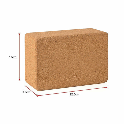Lot de 2 Blocs de Yoga en Liège Écologique - Accessoires Yoga Bio