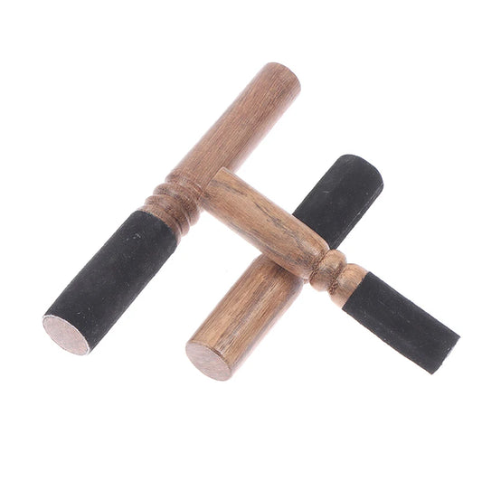 Maillet en cuir artisanal pour bol tibétain