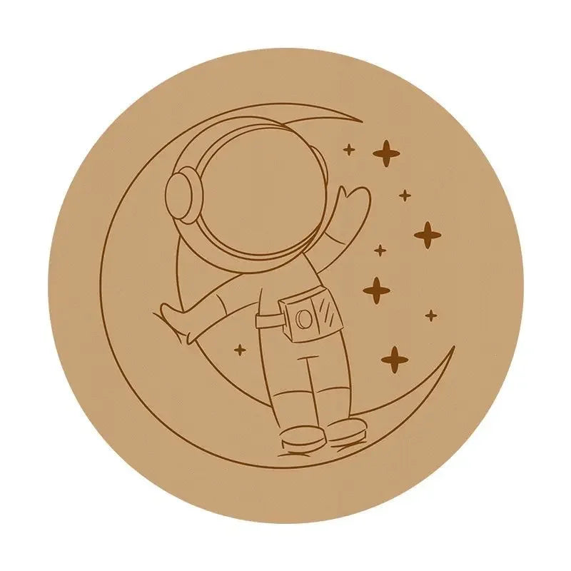 Tapis de Méditation en Liège et Caoutchouc Naturel - Coussin Épais Circulaire