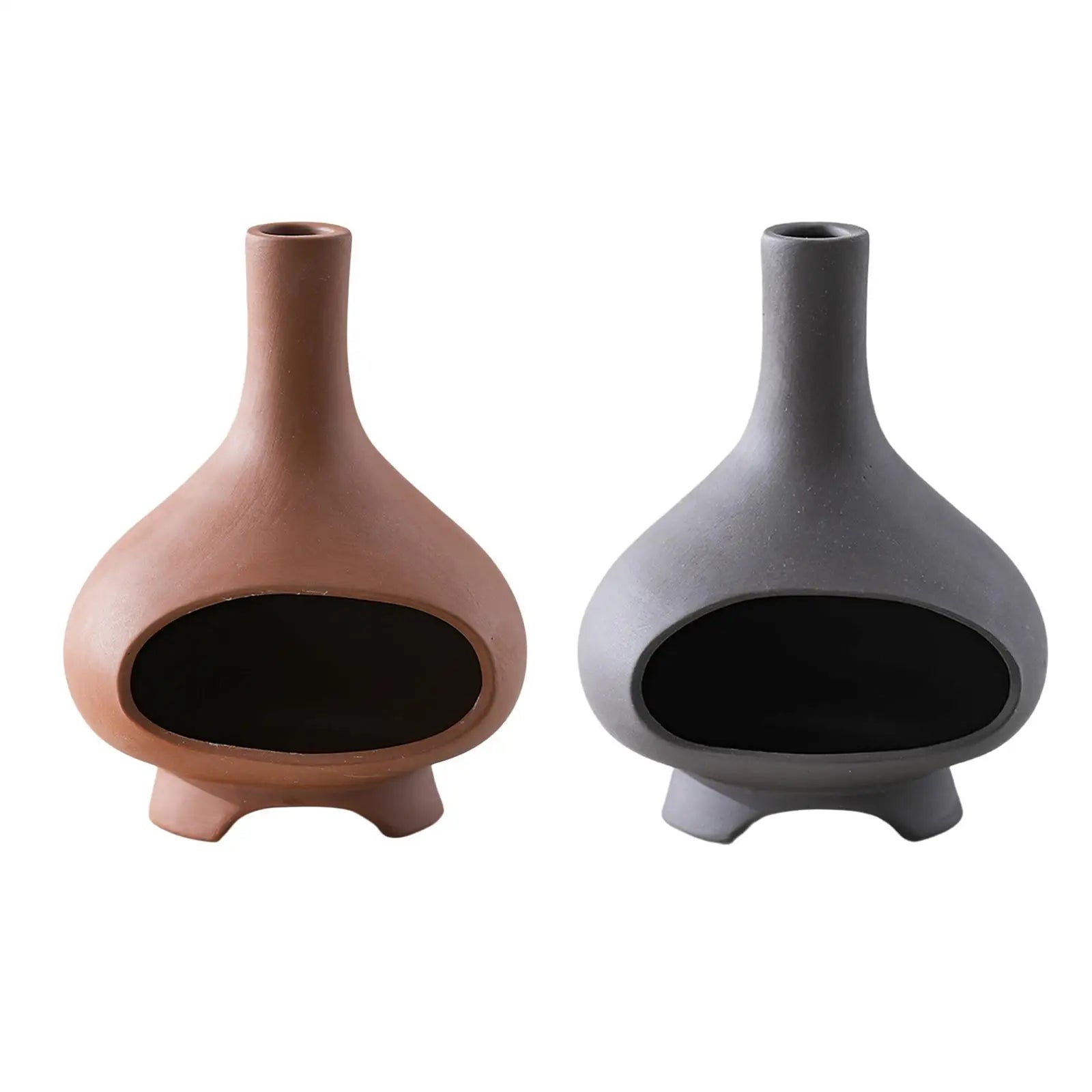 Brûleur de Sauge en Céramique - Porte-Encens Artisanal pour Méditation