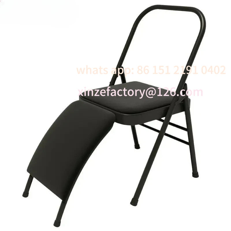 Chaise de Yoga Pliable Multifonction - Support Lombaire et Étirements