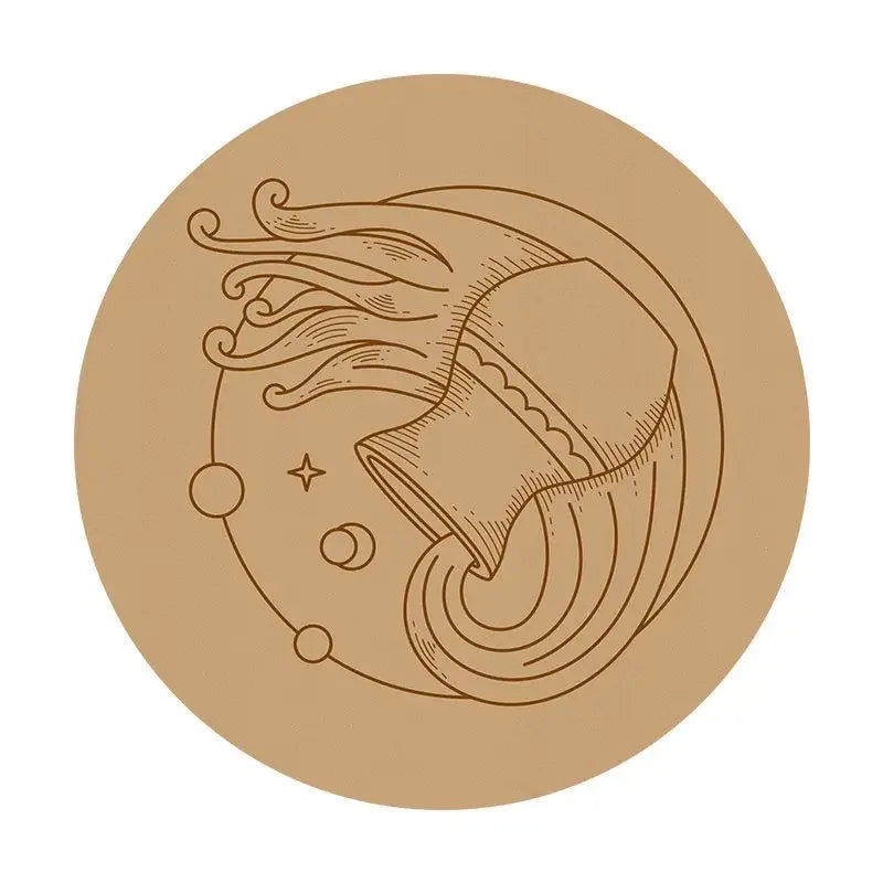 Tapis de Méditation en Liège et Caoutchouc Naturel - Coussin Épais Circulaire